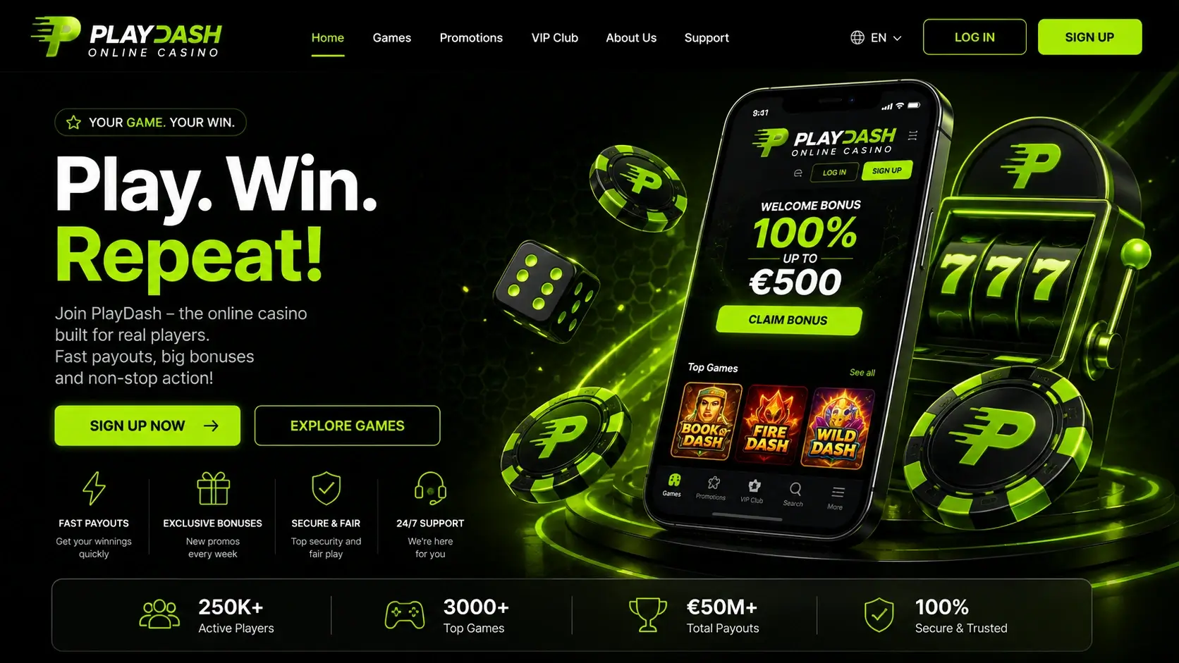 Is This PlayDash's Own Website?